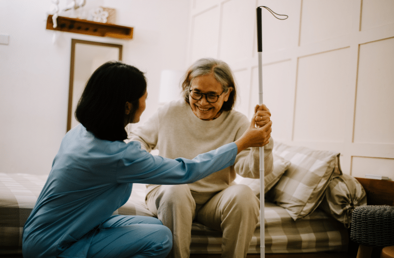Compassionate at-home caregiving services the elderly or disabled & their families by TLC Caregivers in Pensacola, FL.