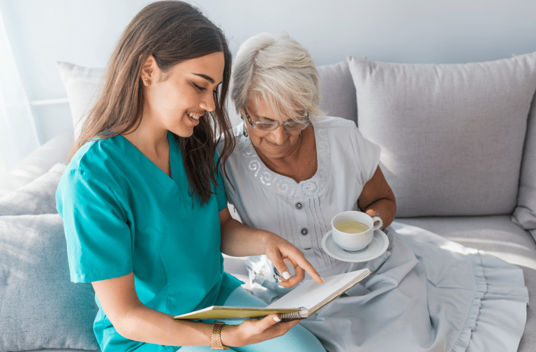 Compassionate at-home caregiving services the elderly or disabled & their families by TLC Caregivers in Pensacola, FL.