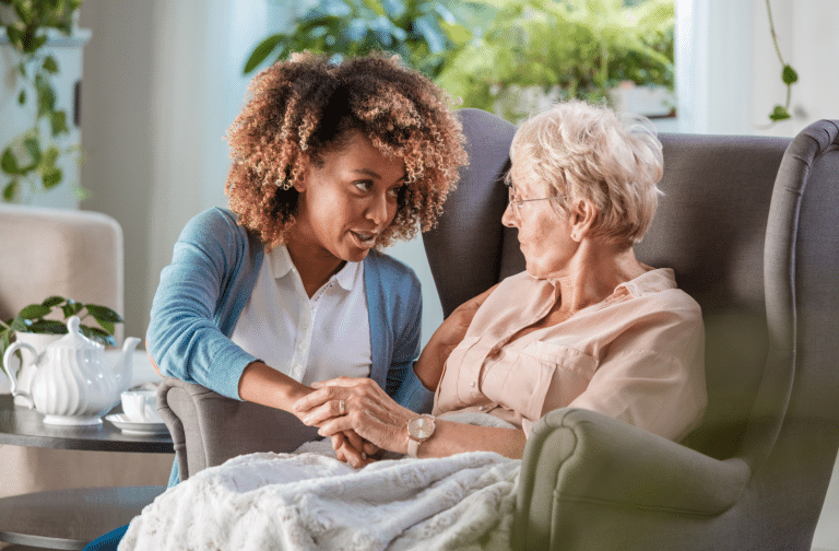 Compassionate at-home caregiving services the elderly or disabled & their families by TLC Caregivers in Pensacola, FL.